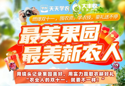 丰农控股2025年 &ldquo;最美果园&rdquo;&ldquo;最美新农人&rdquo; 评选活动启动，助力农业风采展示