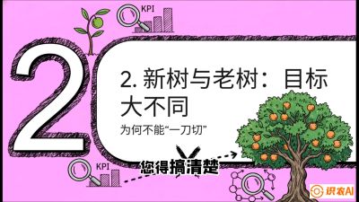 第3节：【春肥策略】开春底肥：新树&ldquo;扩版图&rdquo;，老树&ldquo;点引擎&rdquo;，课程：《柑橘底肥&ldquo;翻身账&rdquo;：从改土到高产的实战全书》