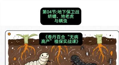 第04节：地下保卫战&mdash;&mdash;蛴螬、地老虎与螨虫 ，课程：《卷丹百合&ldquo;无病高产&rdquo;植保实战课》#识农AI