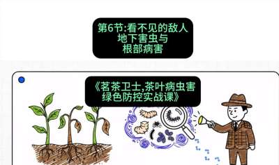 第06节：看不见的敌人&mdash;&mdash;地下害虫与根部病害，课程：《茗茶卫士&mdash;&mdash;茶叶病虫害绿色防控实战课》#识农AI